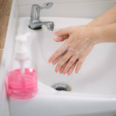Hygiene Haende waschen Immunsystem