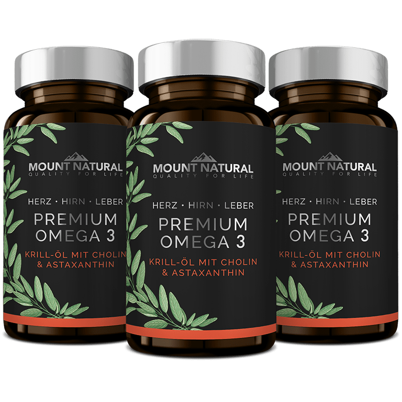 Mount Natural - Premium Omega 3 Produktbild 3er Pack